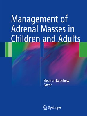 cover image of Management of Adrenal Masses in Children and Adults